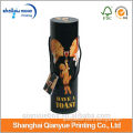 Different shaped and recyclable paperboard tube packaging